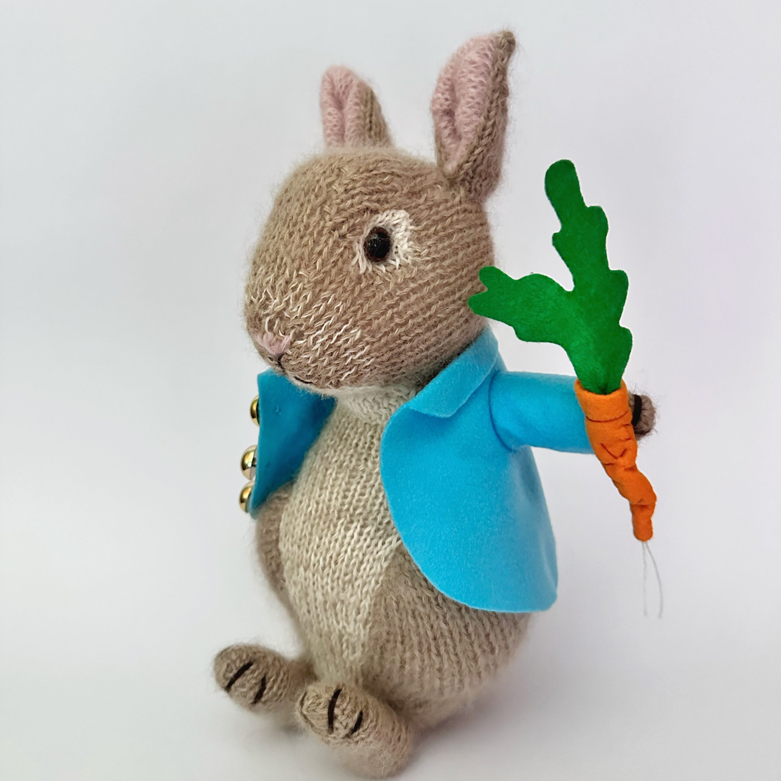 Peter Rabbit - tejido a mano - Imagen 4