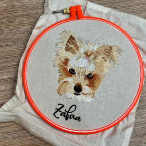 Bordado Mascota Realismo